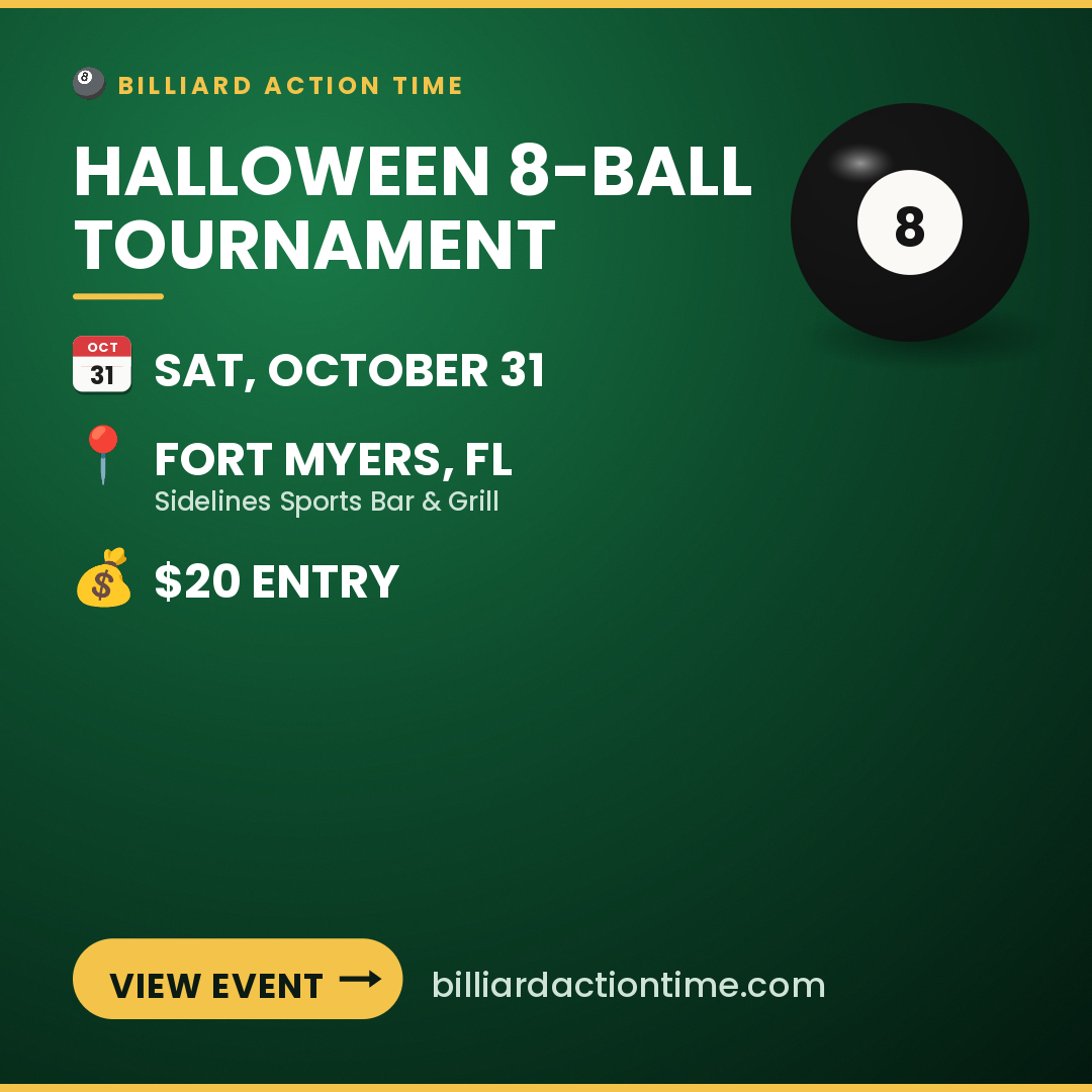 Share card for Halloween 8-Ball Tournament