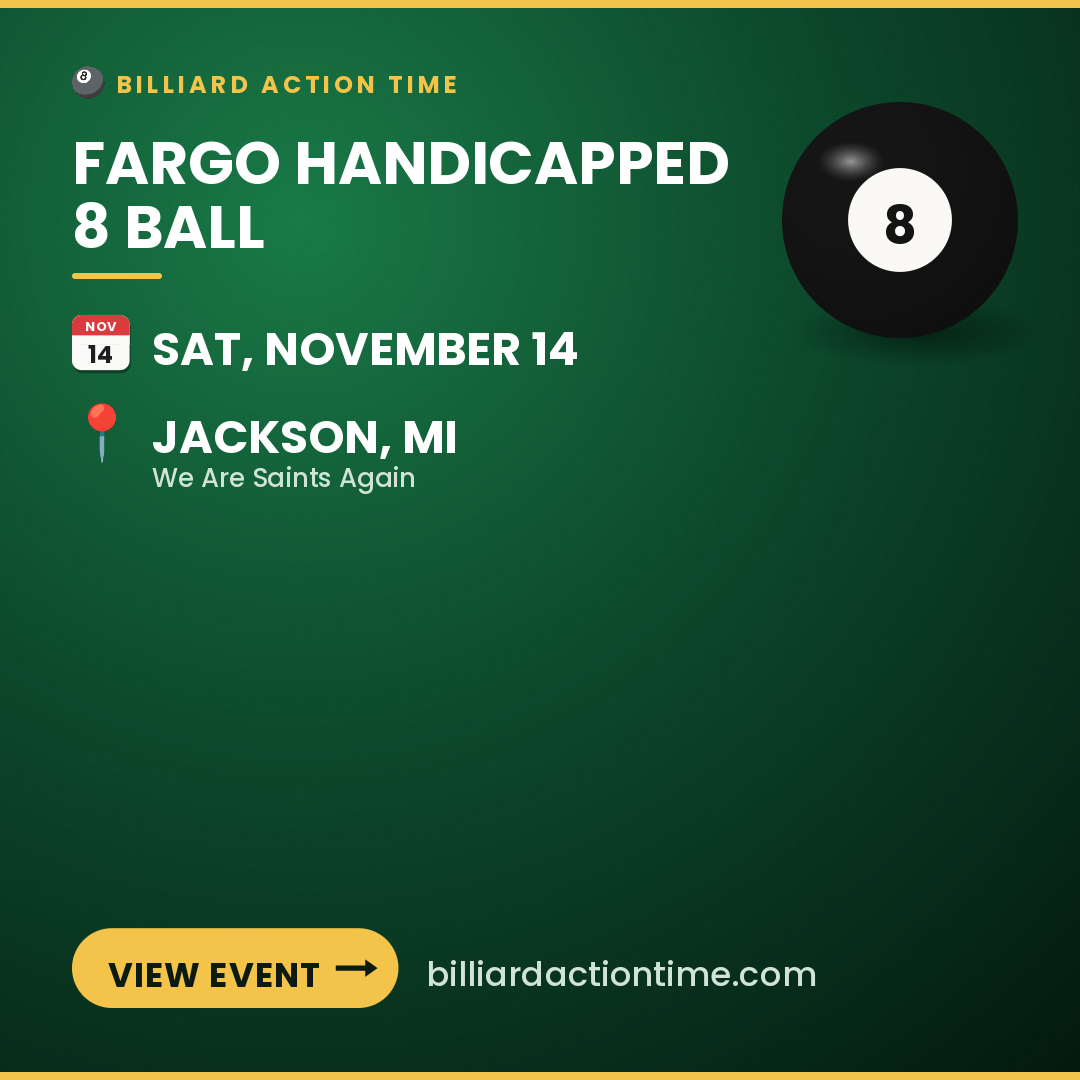 Share card for Fargo Handicapped 8 Ball
