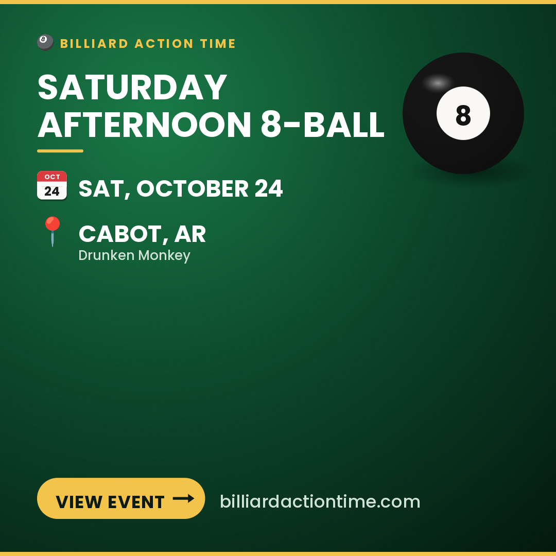 Share card for Saturday Afternoon 8-Ball