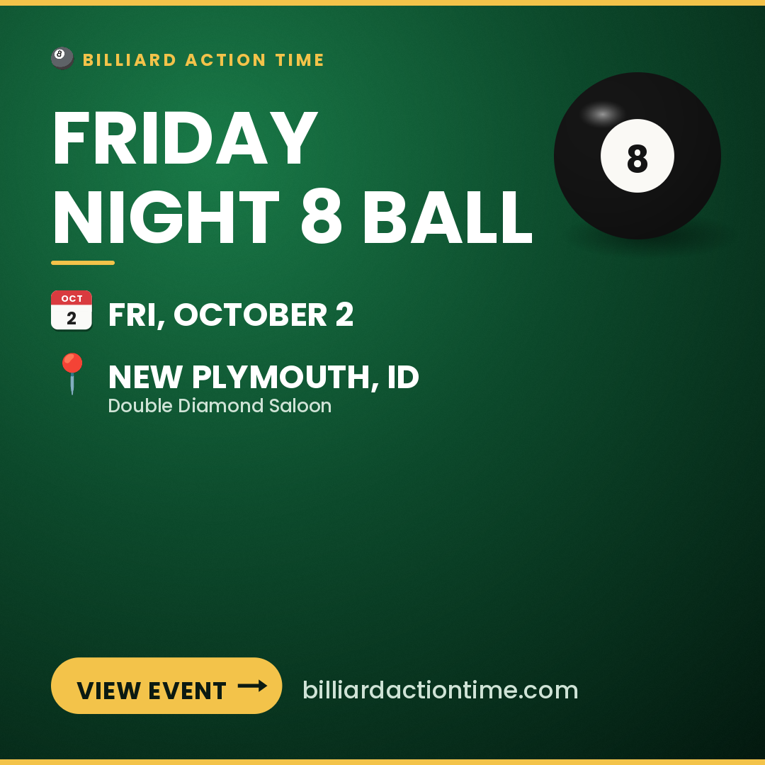 Share card for Friday Night 8 Ball