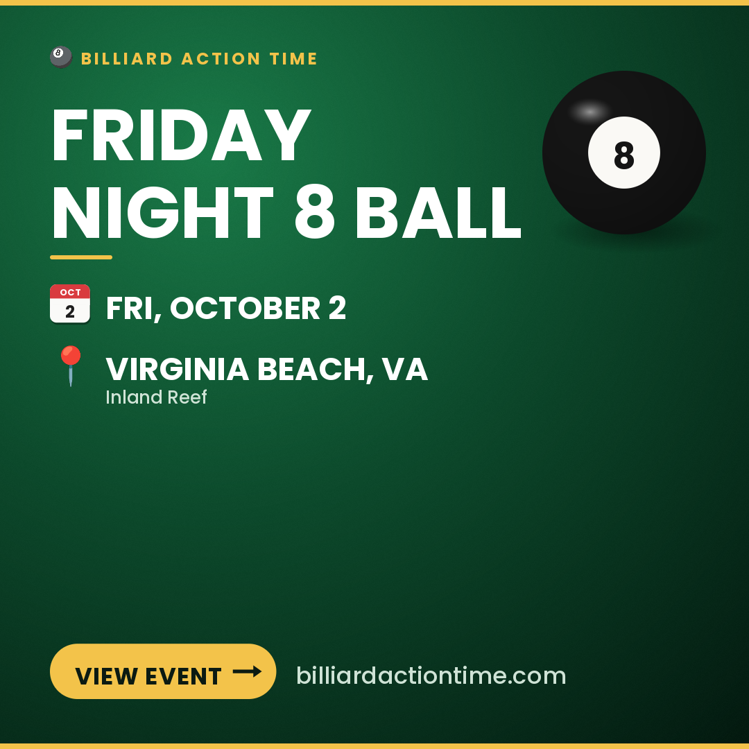 Share card for Friday Night 8 Ball