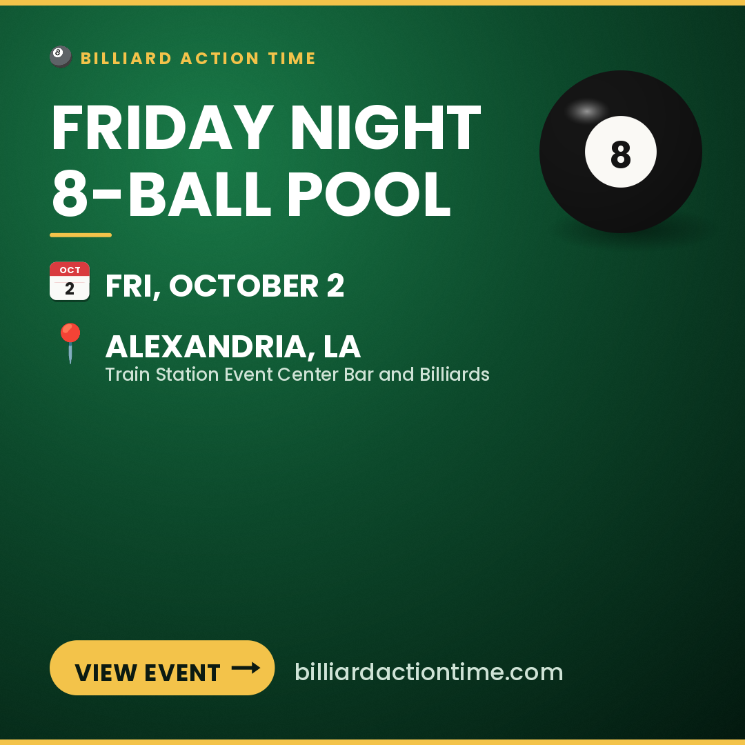 Share card for Friday Night 8-Ball Pool