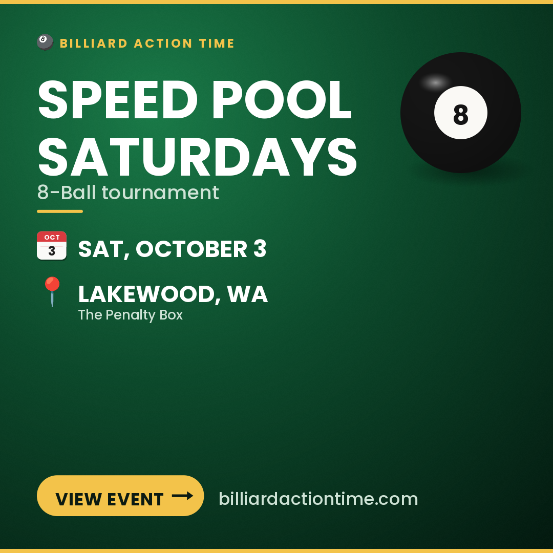 Share card for Speed Pool Saturdays