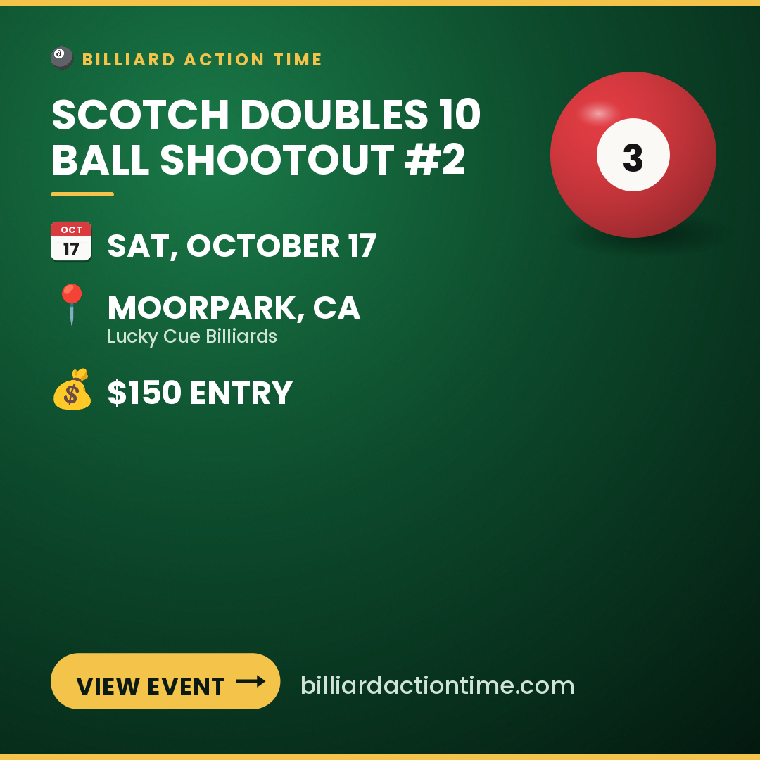 Share card for Scotch Doubles 10 Ball Shootout #2