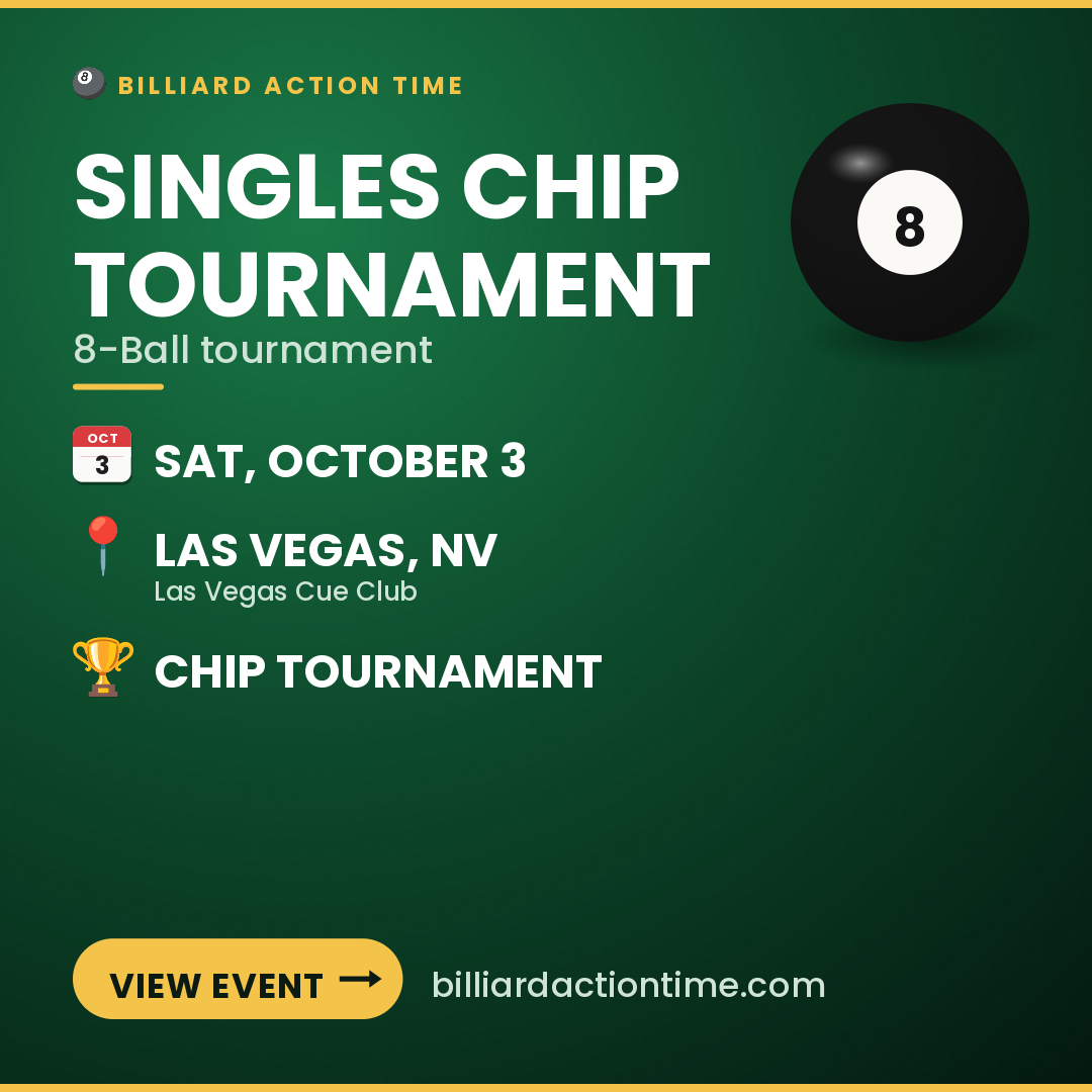 Share card for Singles Chip Tournament