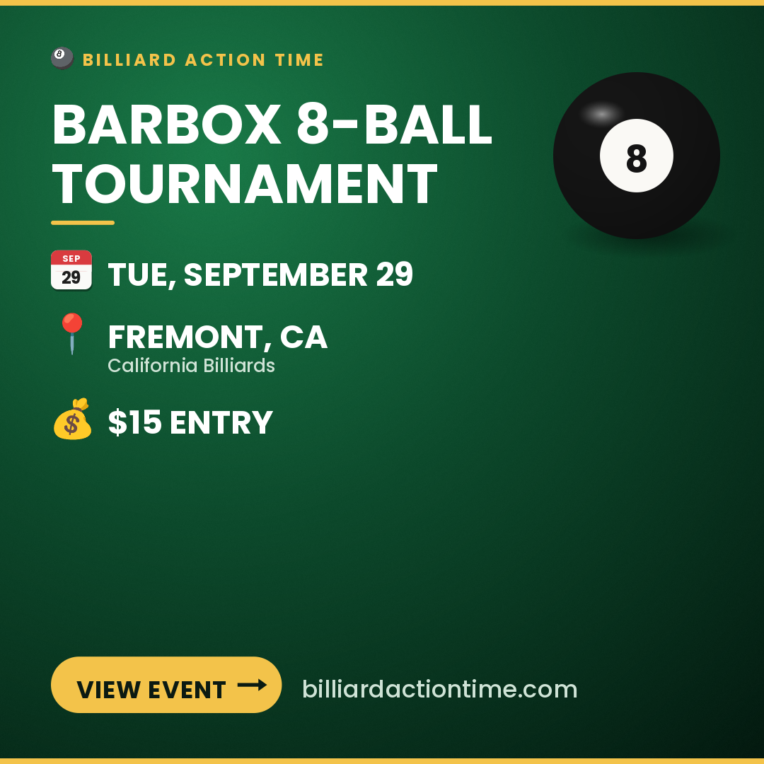 Share card for Barbox 8-Ball Tournament