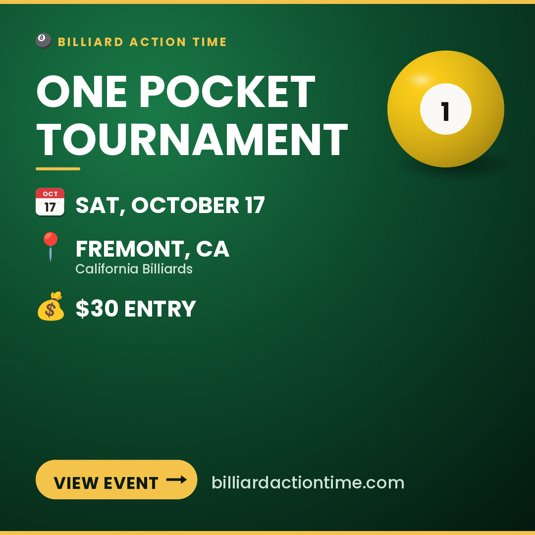 Share card for One Pocket Tournament