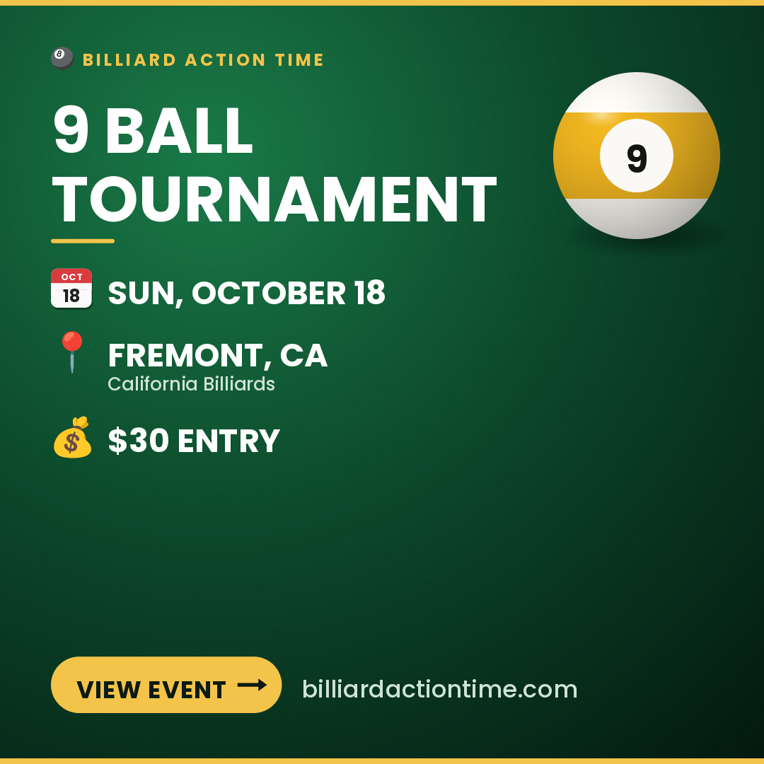 Share card for 9 Ball Tournament