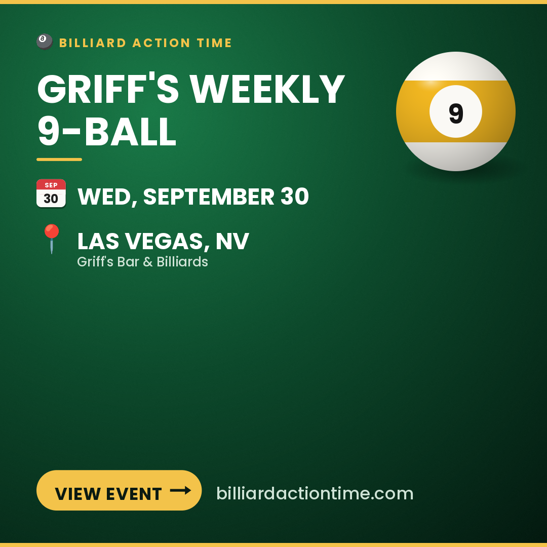 Share card for Griff's Weekly 9-Ball