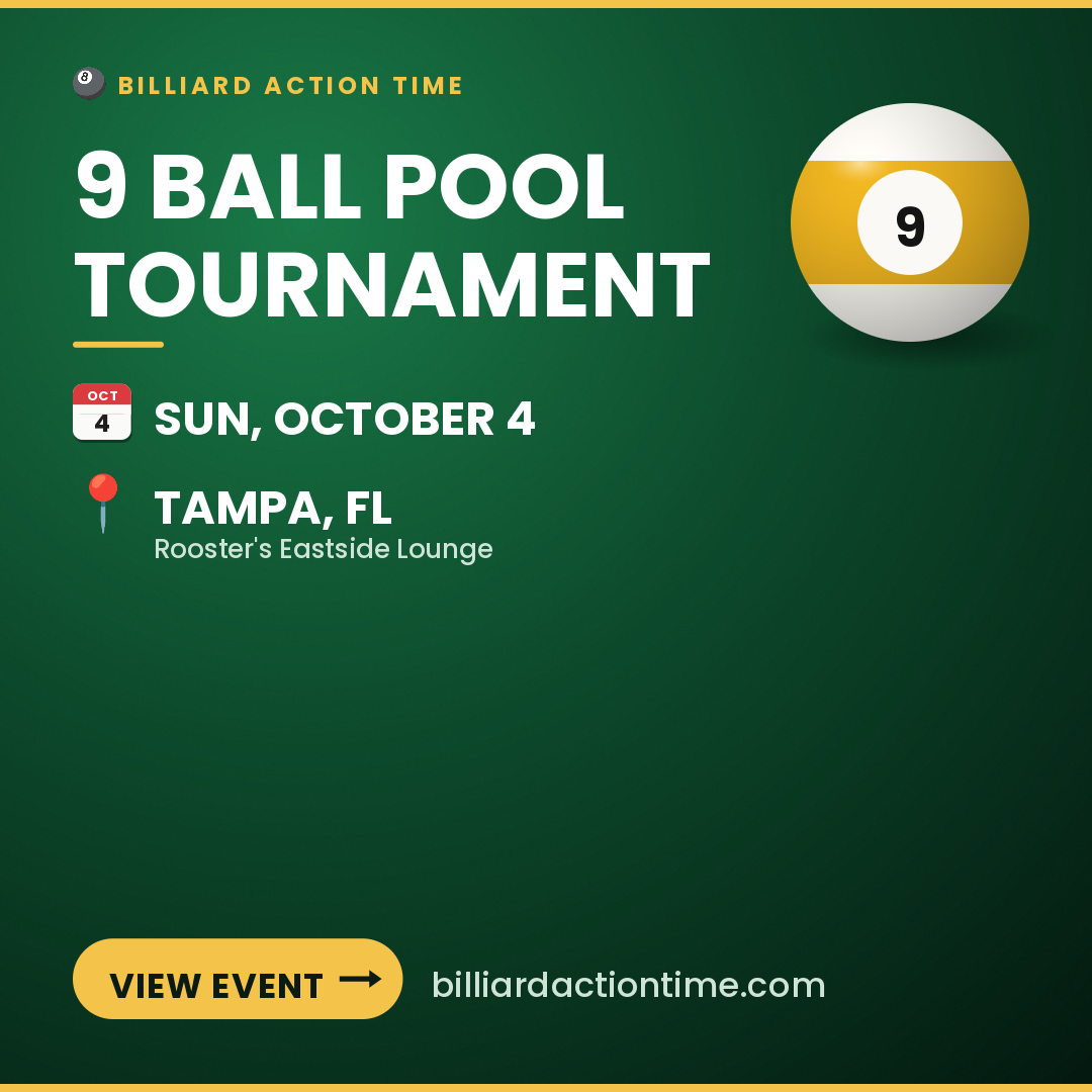 Share card for 9 Ball Pool Tournament