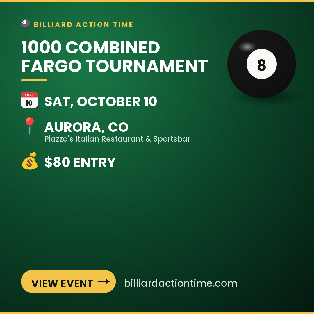 Share card for 1000 Combined Fargo Tournament