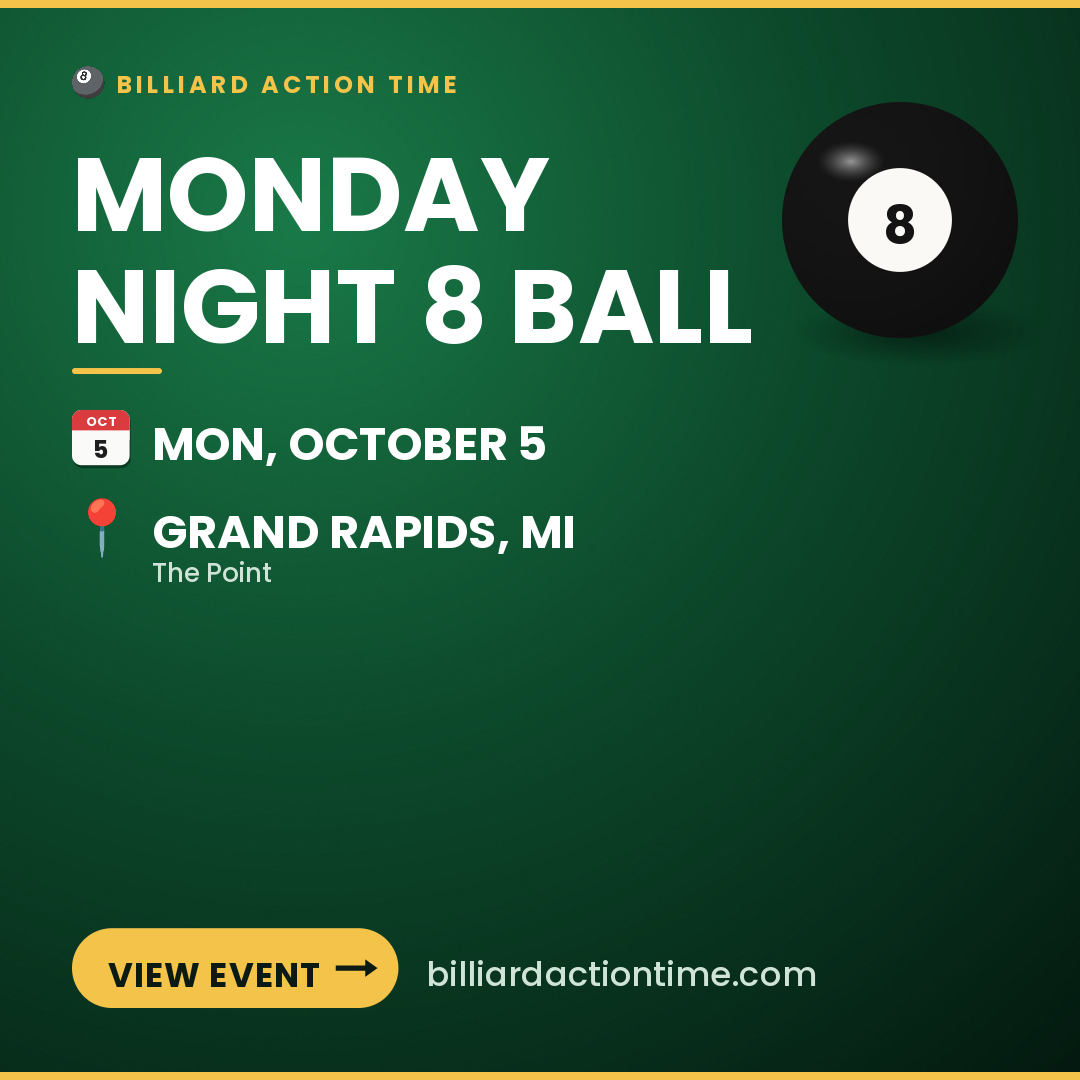 Share card for Monday Night 8 Ball