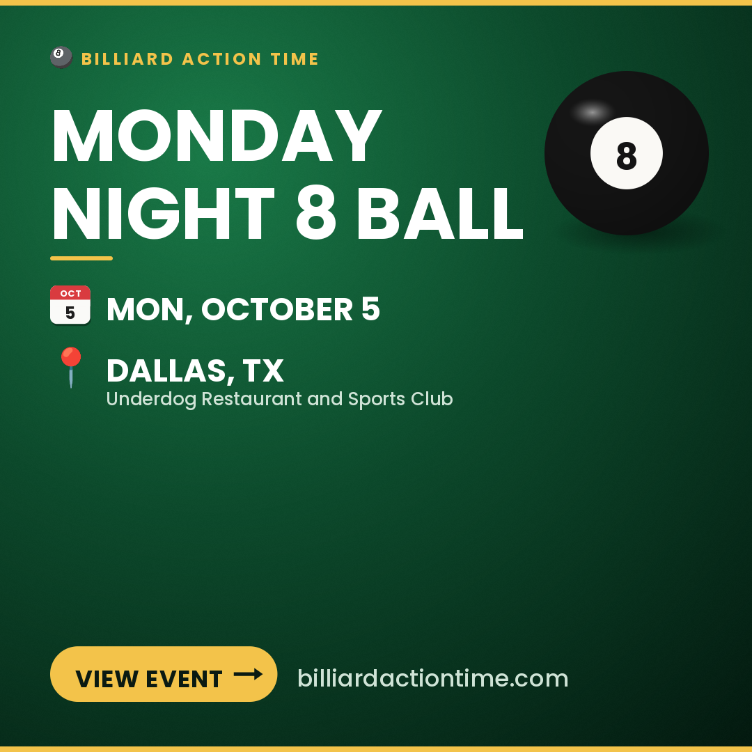 Share card for Monday Night 8 Ball
