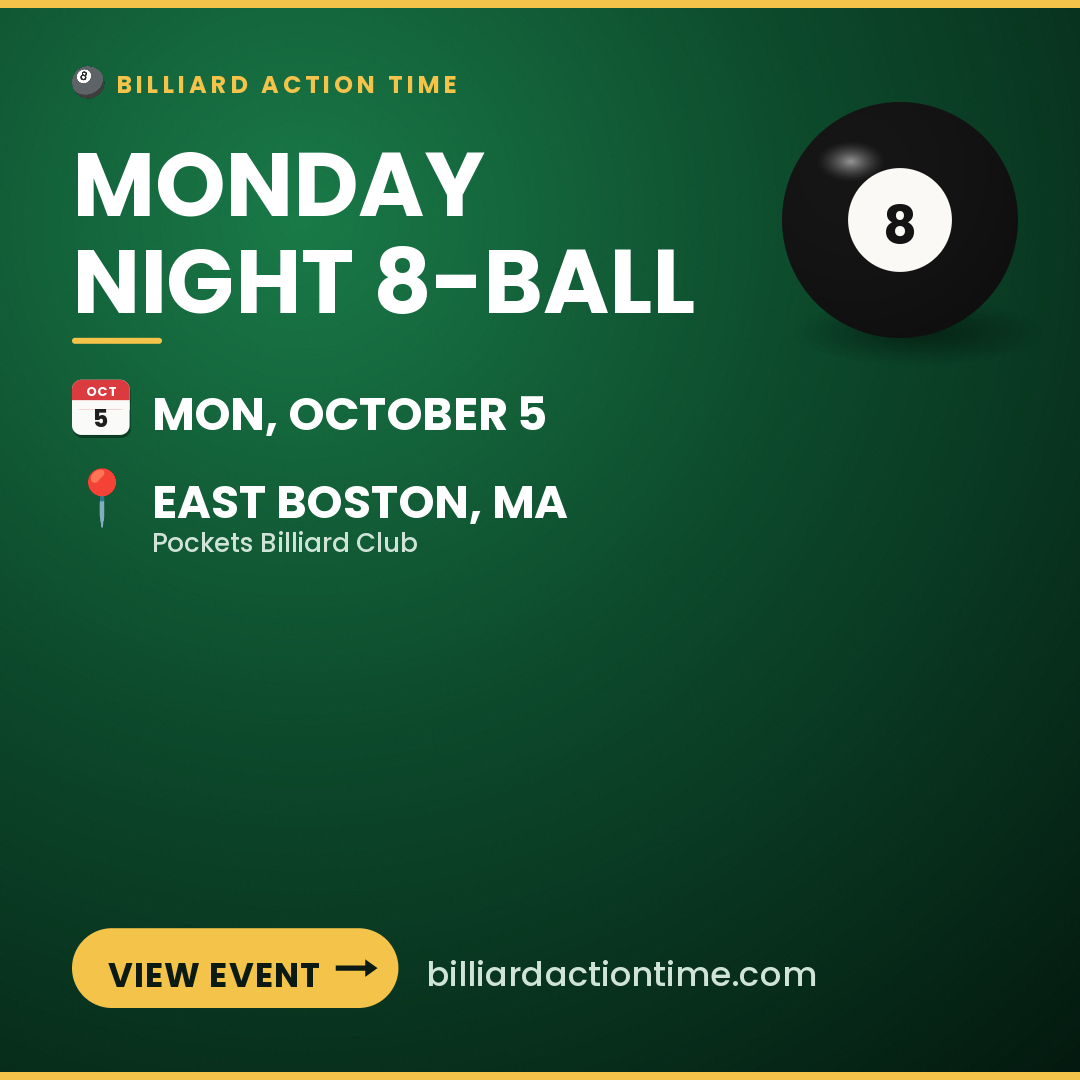 Share card for Monday Night 8-ball