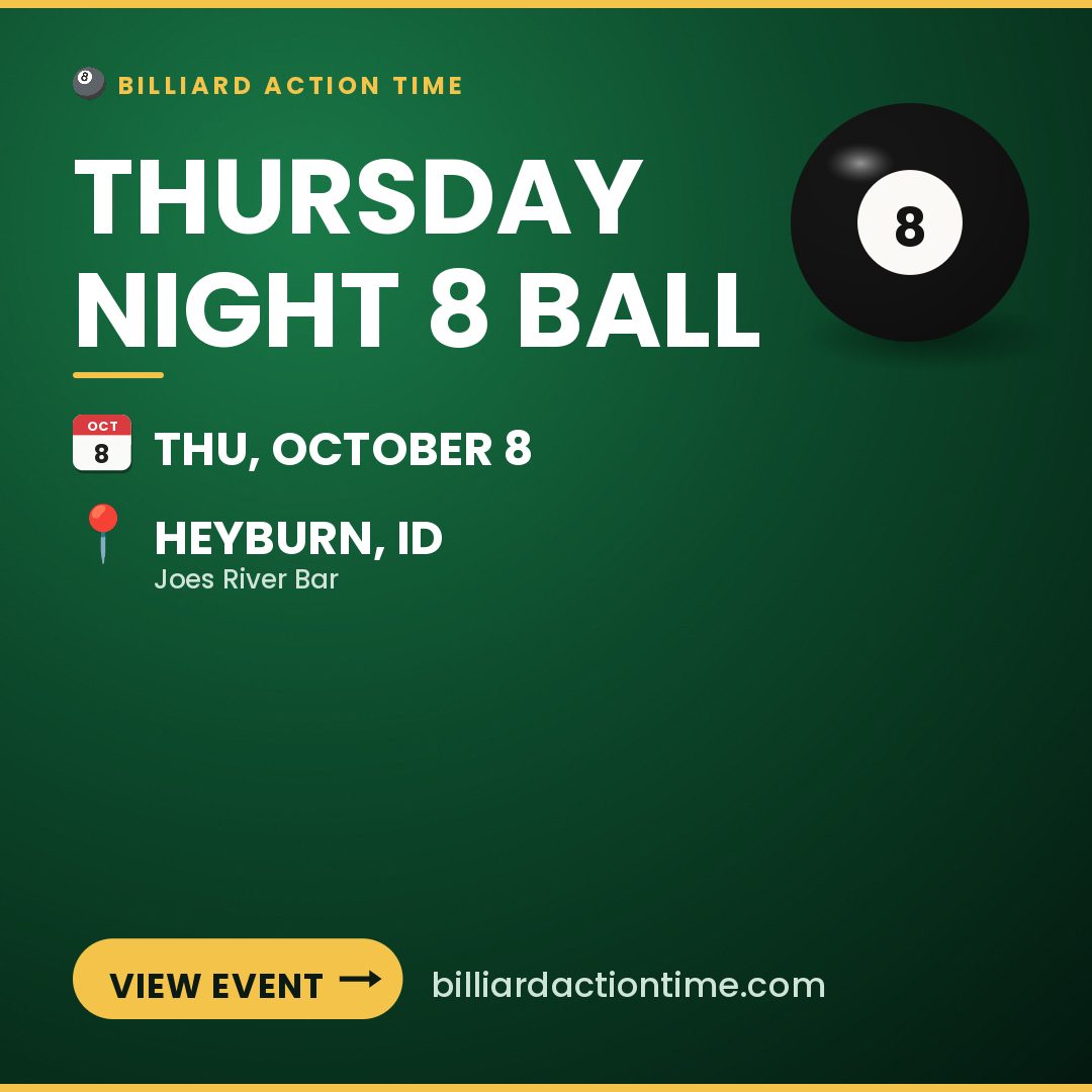 Share card for Thursday Night 8 Ball