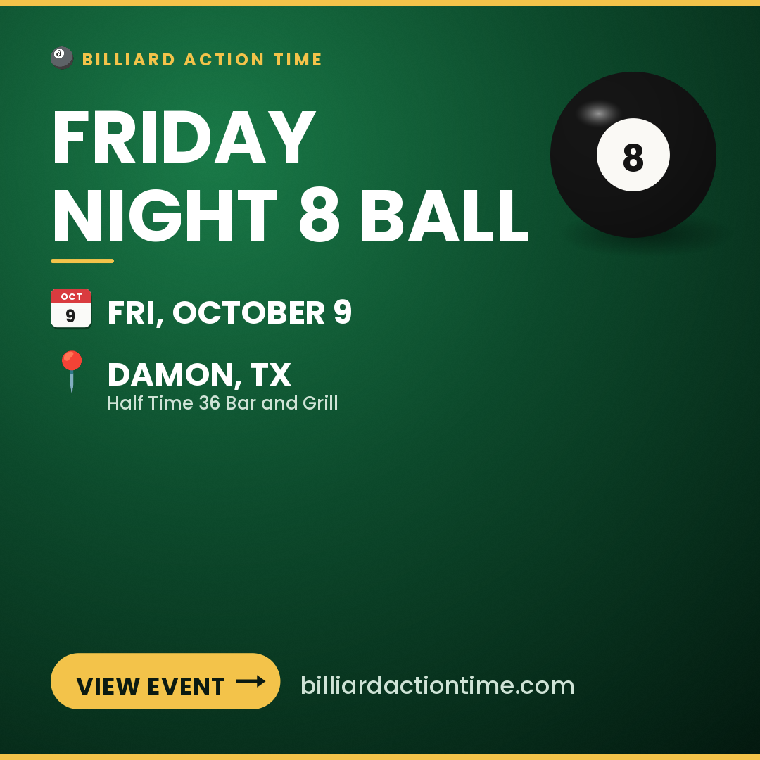 Share card for Friday Night 8 Ball