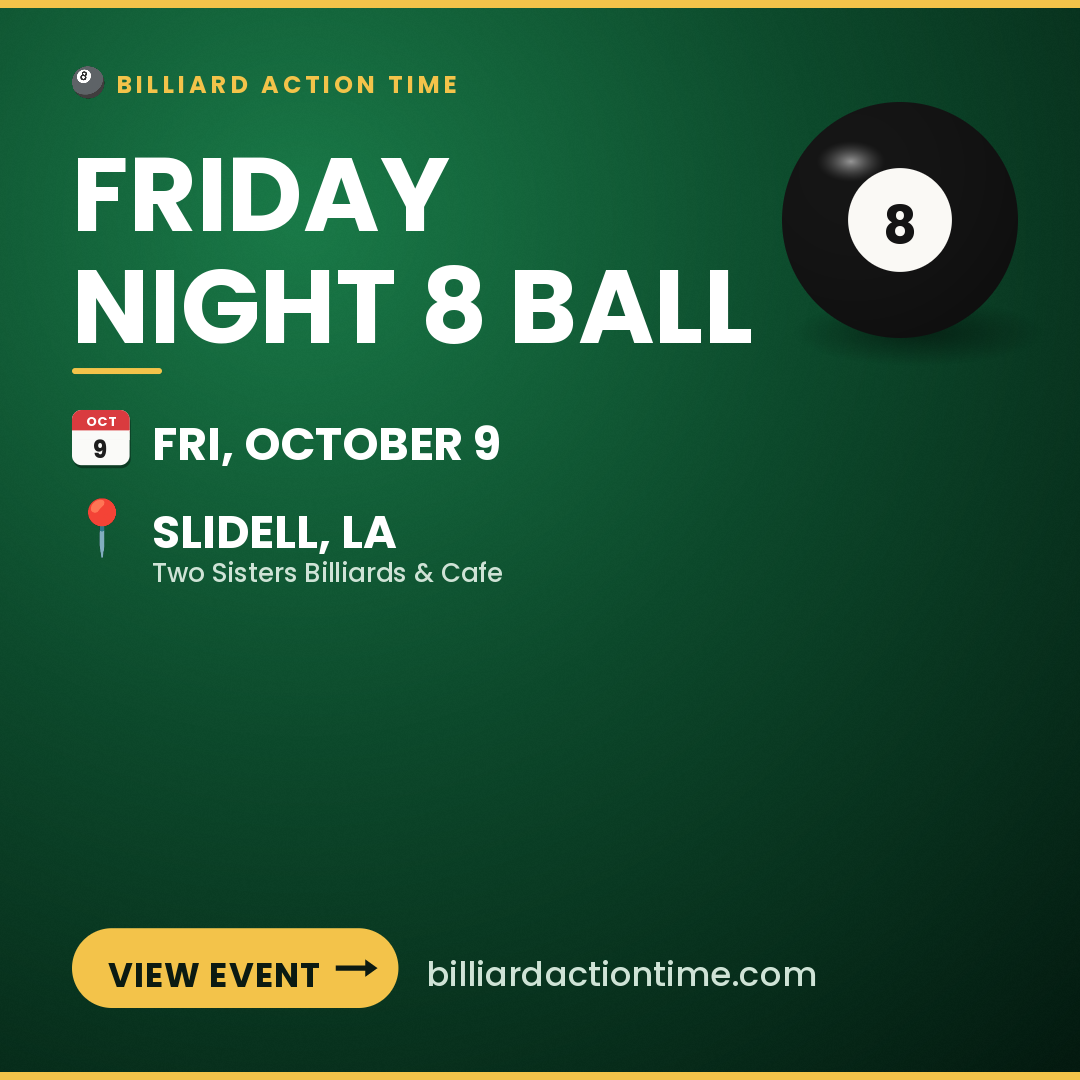 Share card for Friday Night 8 Ball