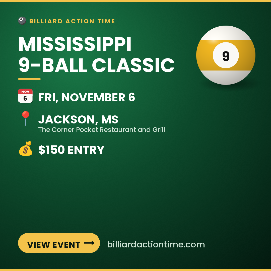 Share card for Mississippi 9-Ball Classic