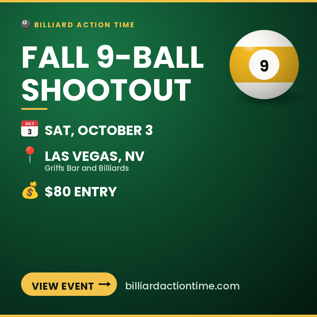 Share card for Fall 9-Ball Shootout
