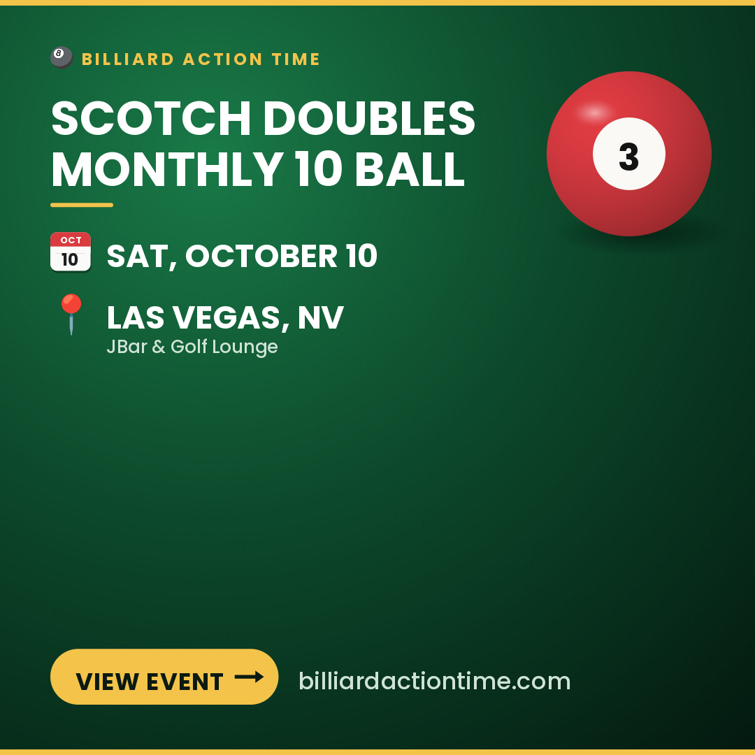 Share card for Scotch Doubles Monthly 10 Ball