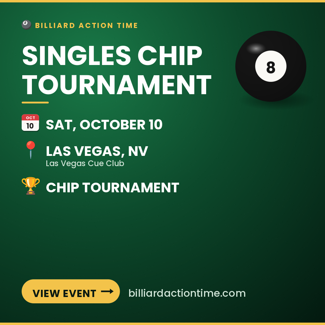 Share card for Singles Chip Tournament