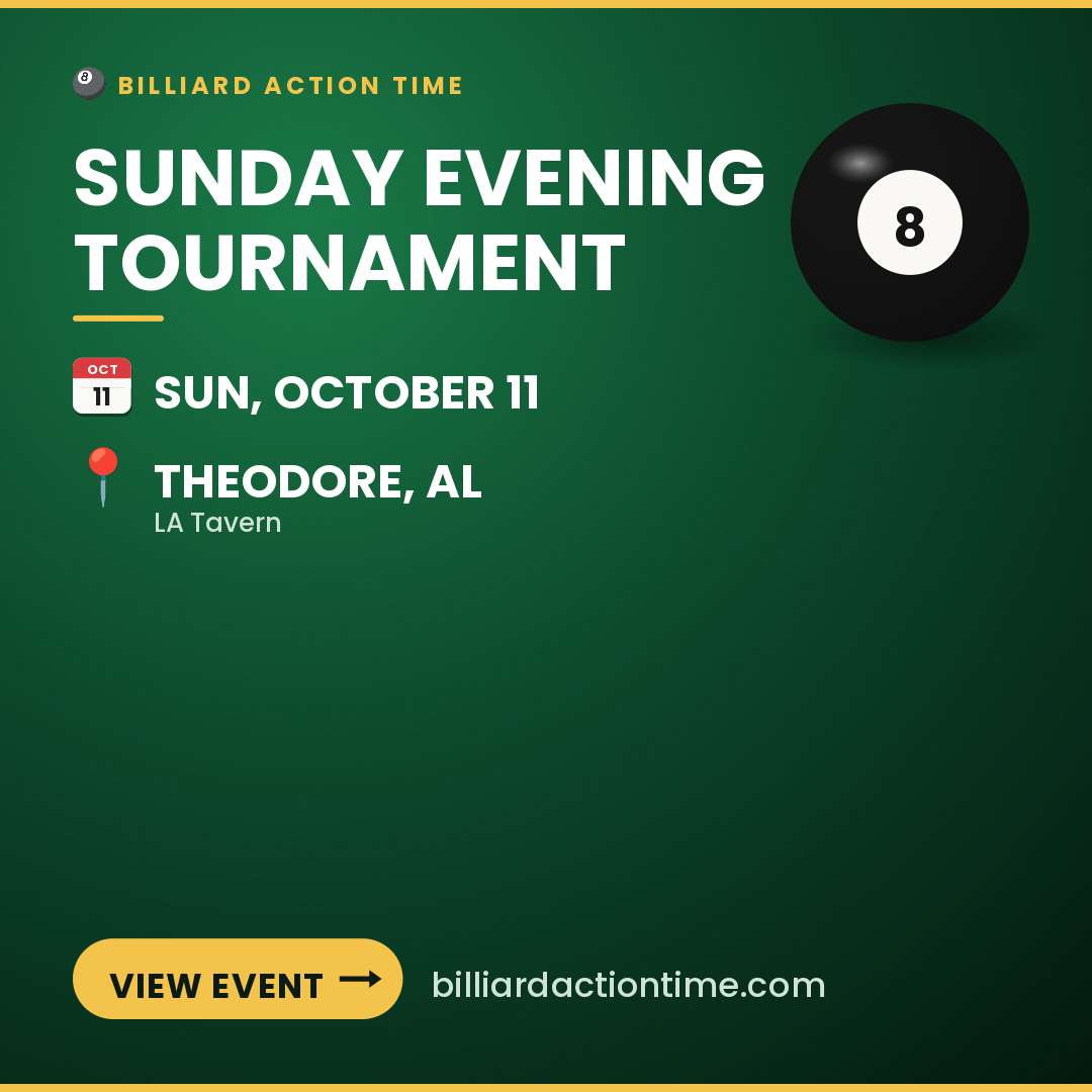 Share card for Sunday Evening Tournament