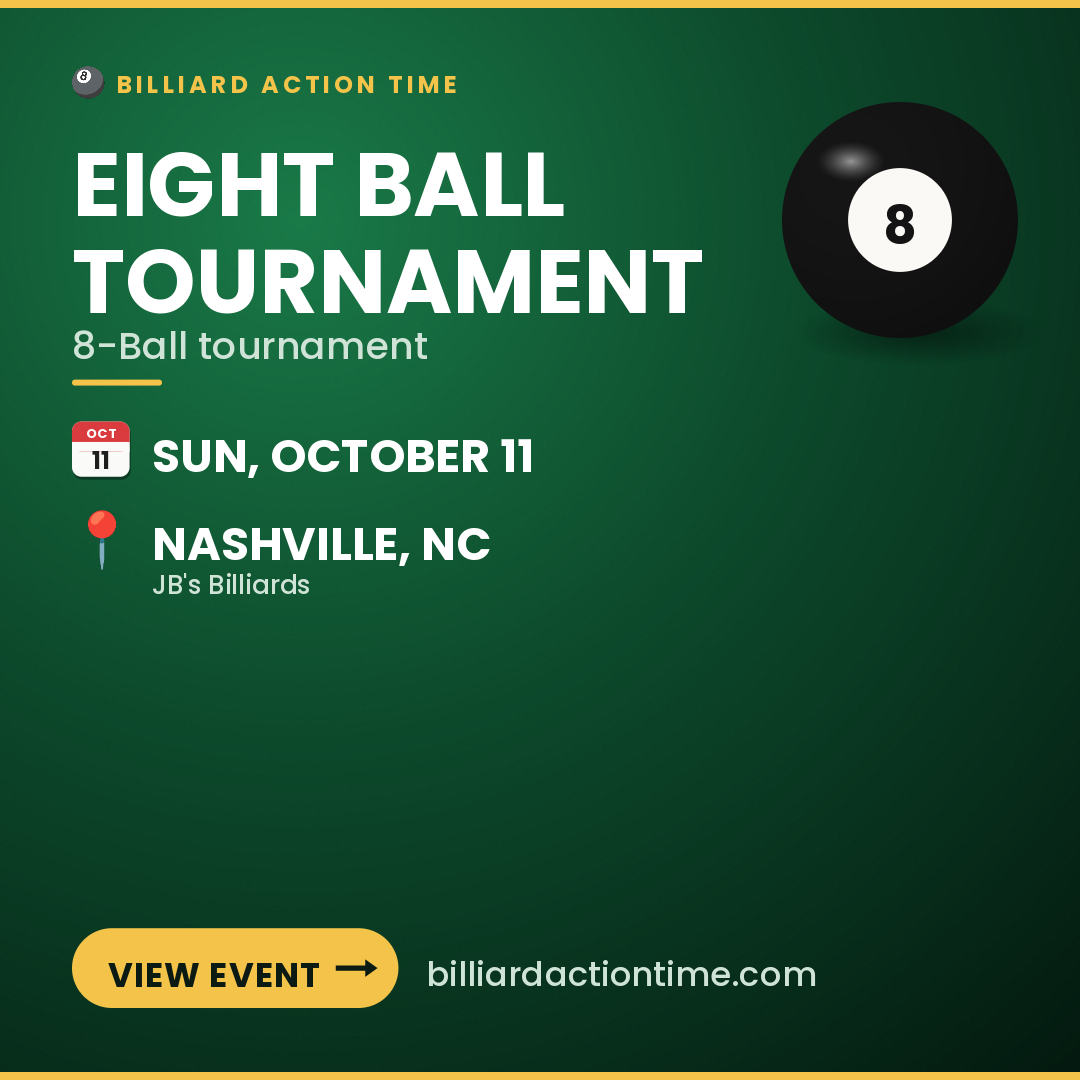 Share card for Eight Ball Tournament