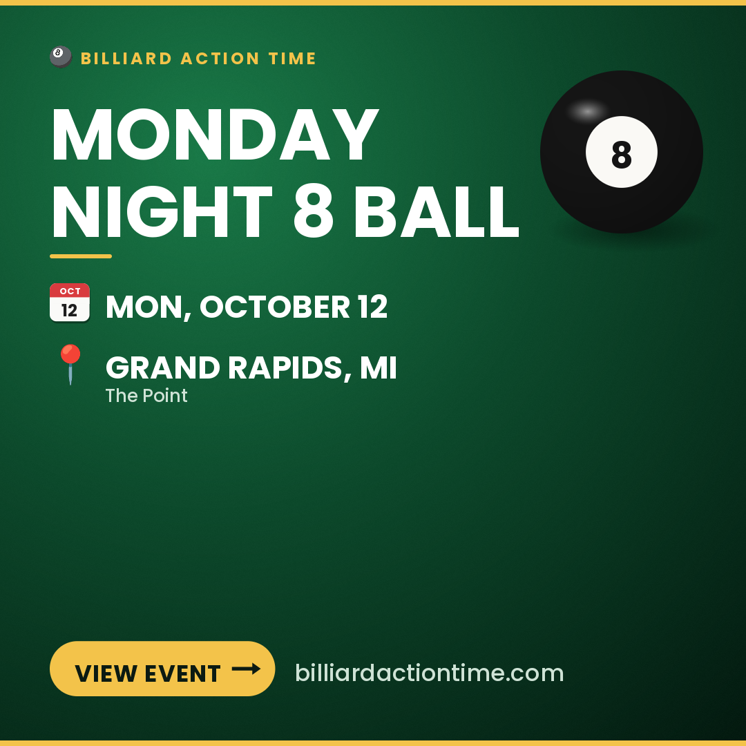 Share card for Monday Night 8 Ball