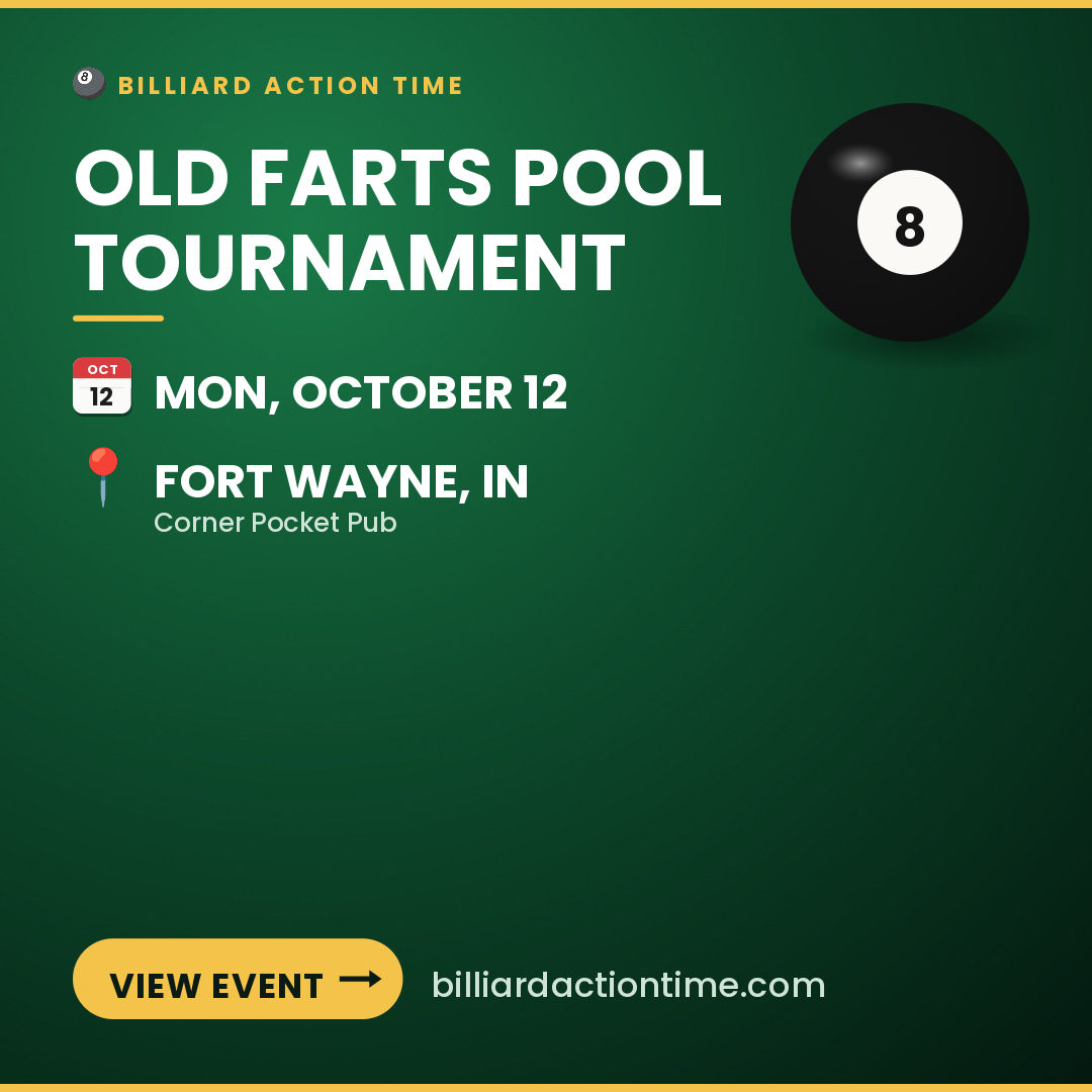 Share card for Old Farts Pool Tournament