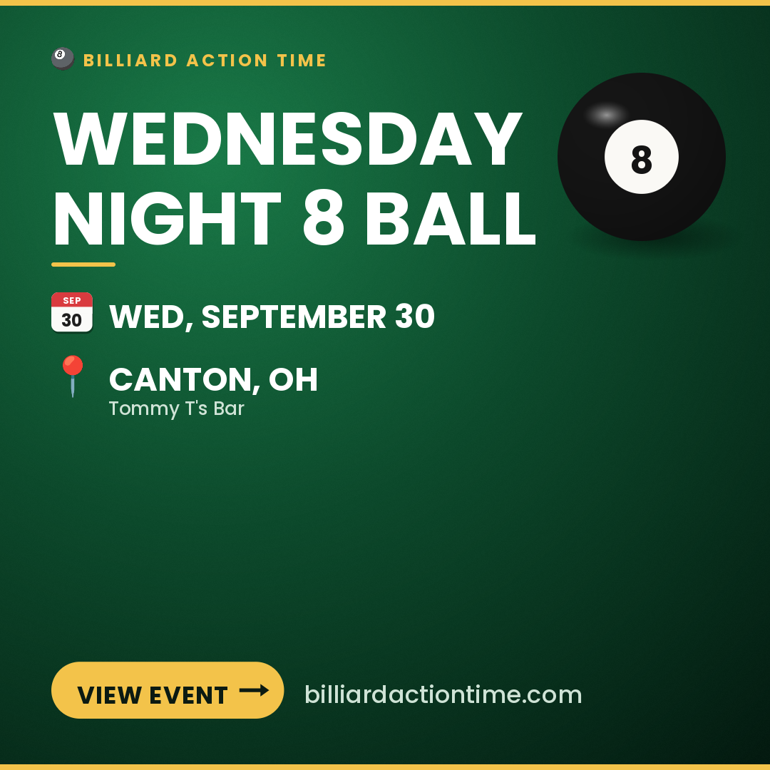 Share card for Wednesday Night 8 Ball