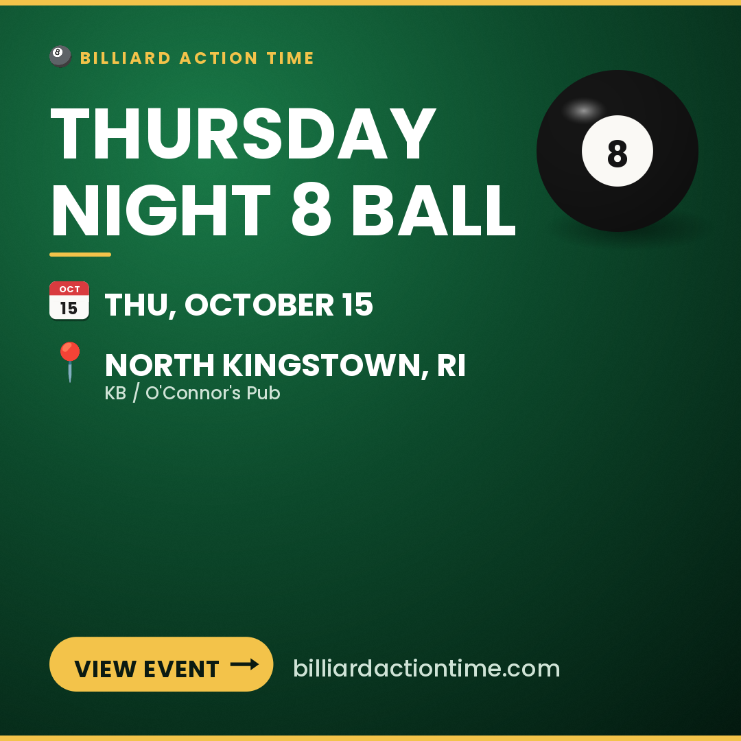 Share card for Thursday Night 8 Ball
