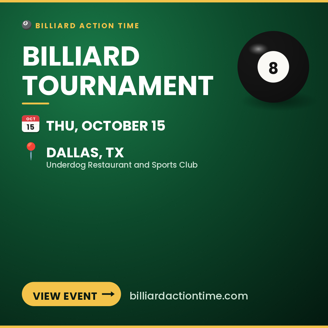Share card for Billiard Tournament