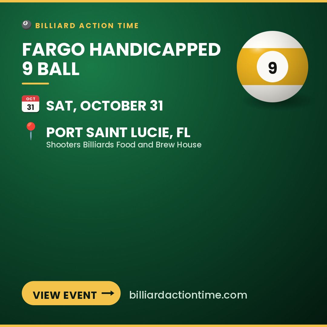 Share card for Fargo Handicapped 9 Ball