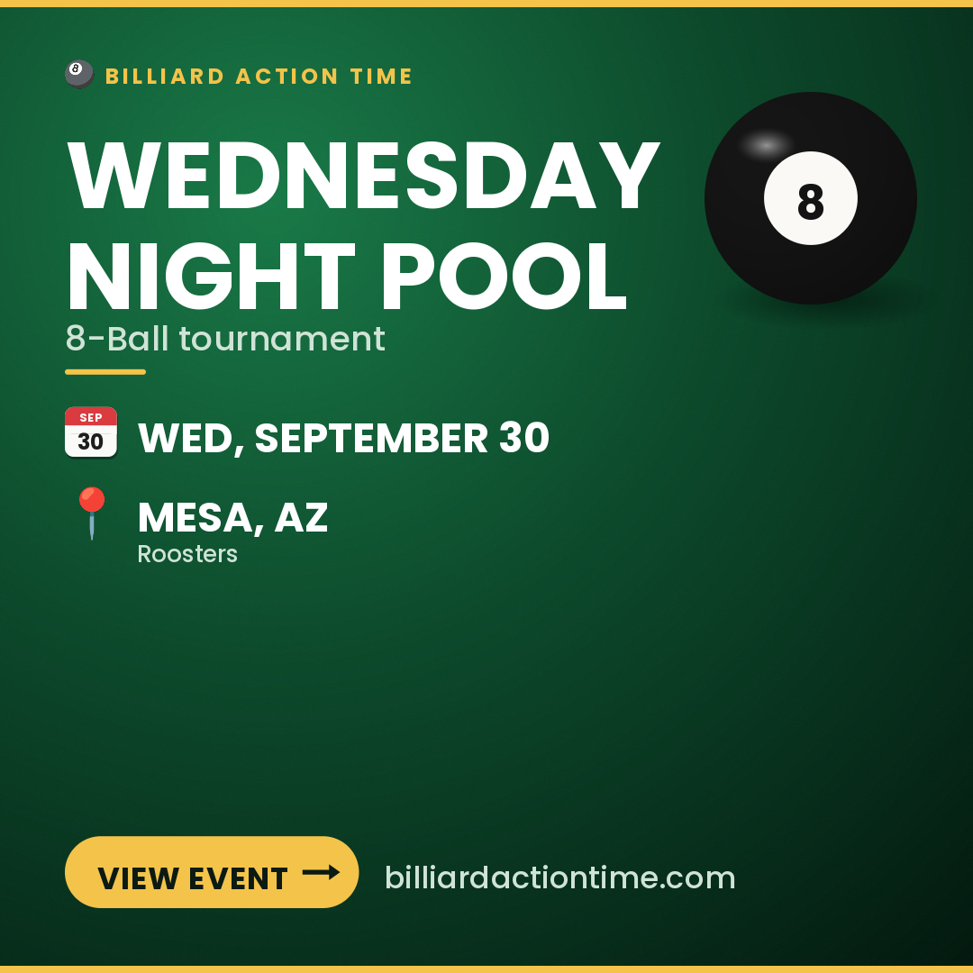 Share card for Wednesday Night Pool