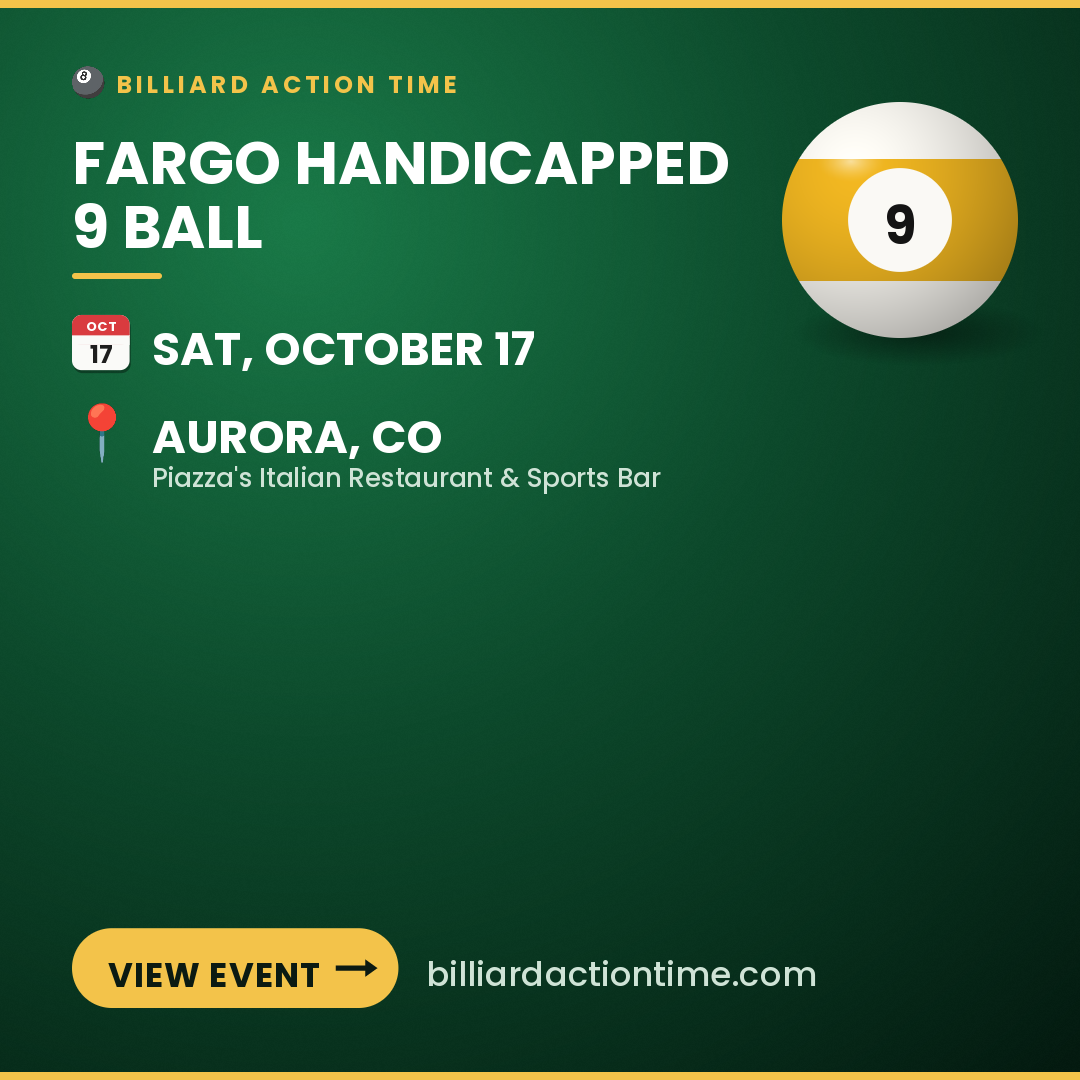 Share card for Fargo Handicapped 9 Ball