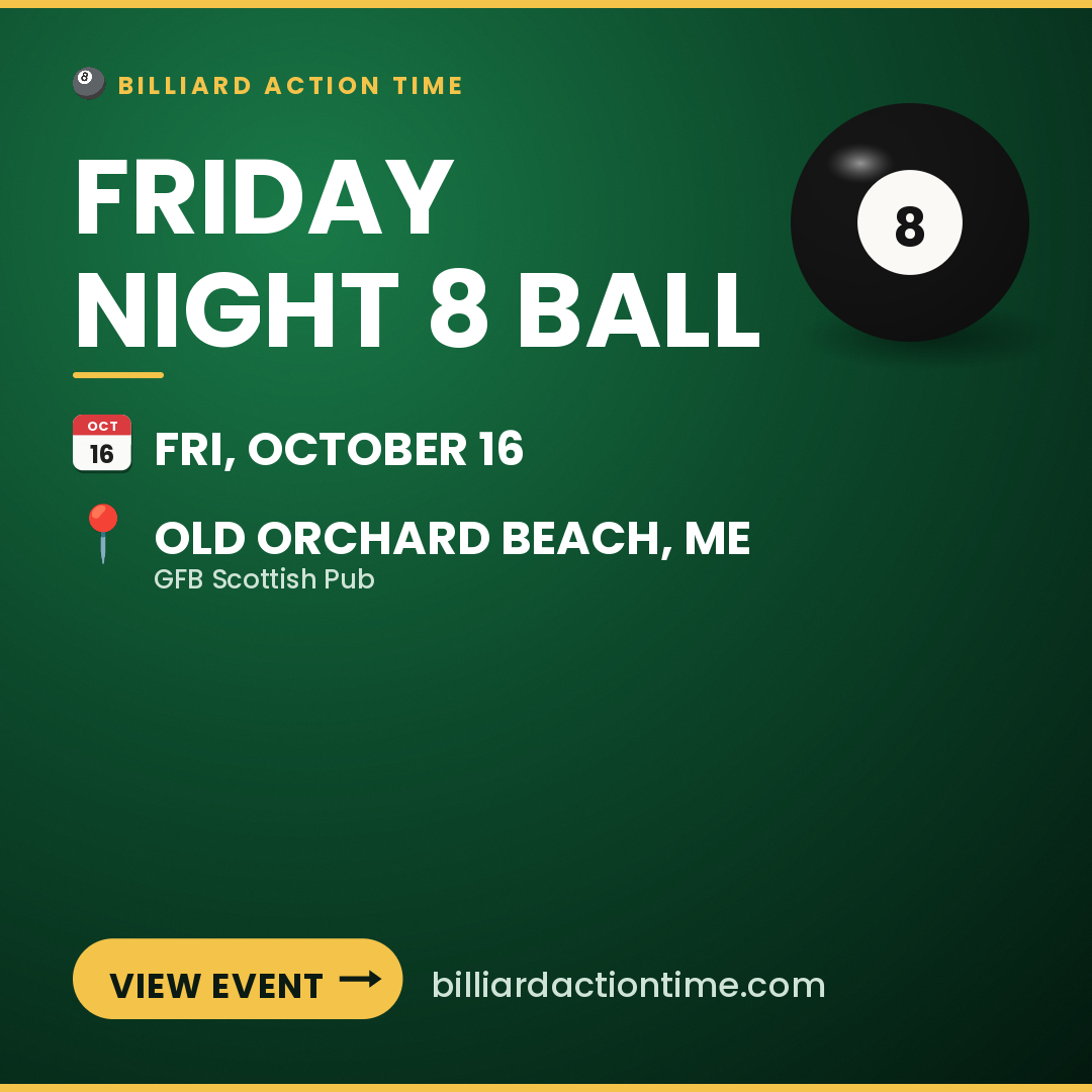 Share card for Friday Night 8 Ball