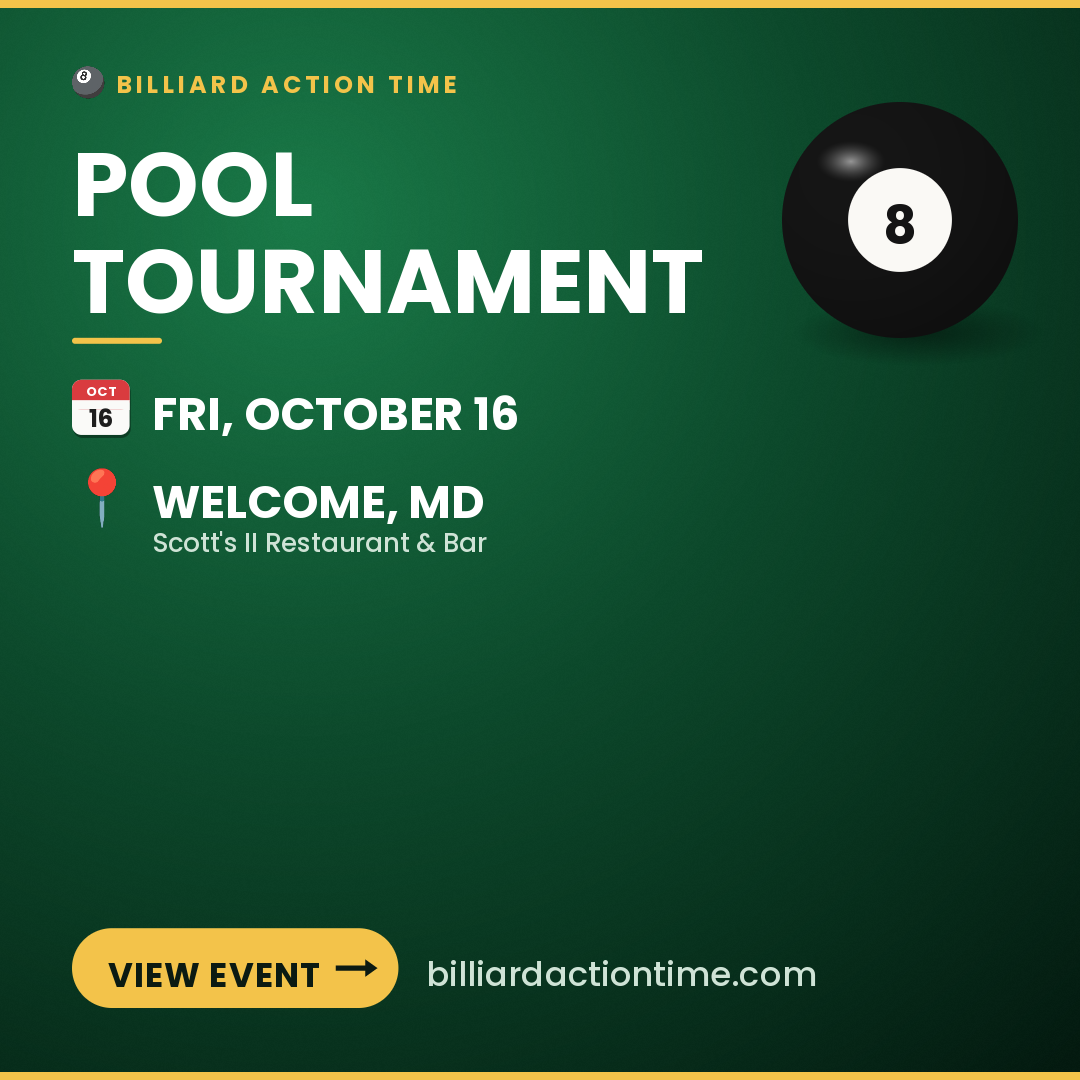 Share card for Pool Tournament