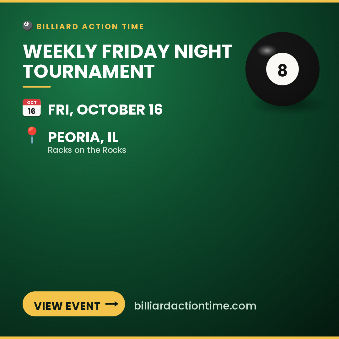 Share card for Weekly Friday Night Tournament