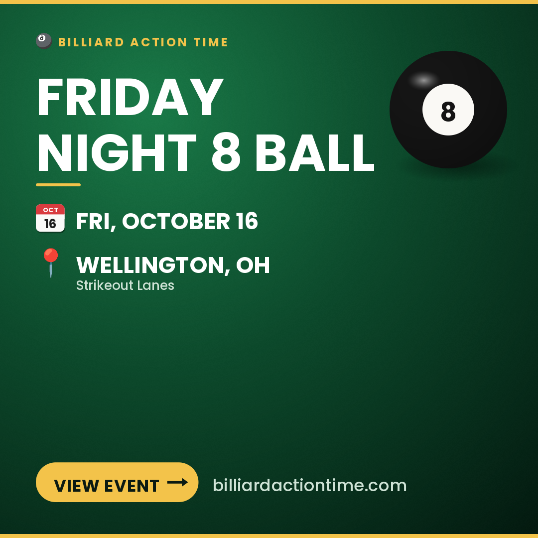 Share card for Friday Night 8 Ball