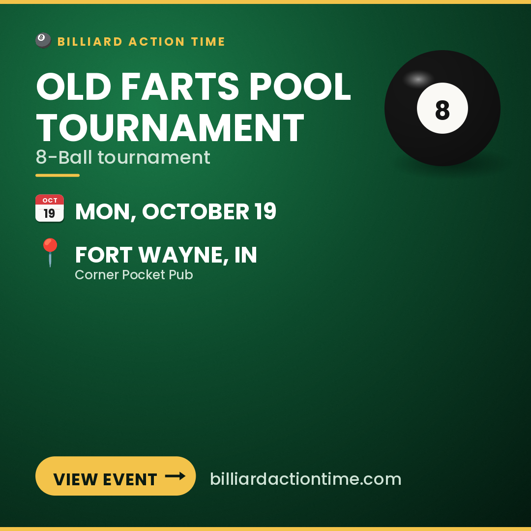 Share card for Old Farts Pool Tournament