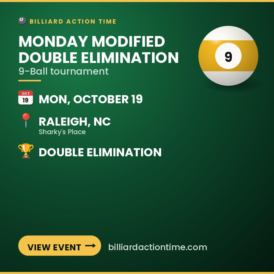 Share card for Monday Modified Double Elimination