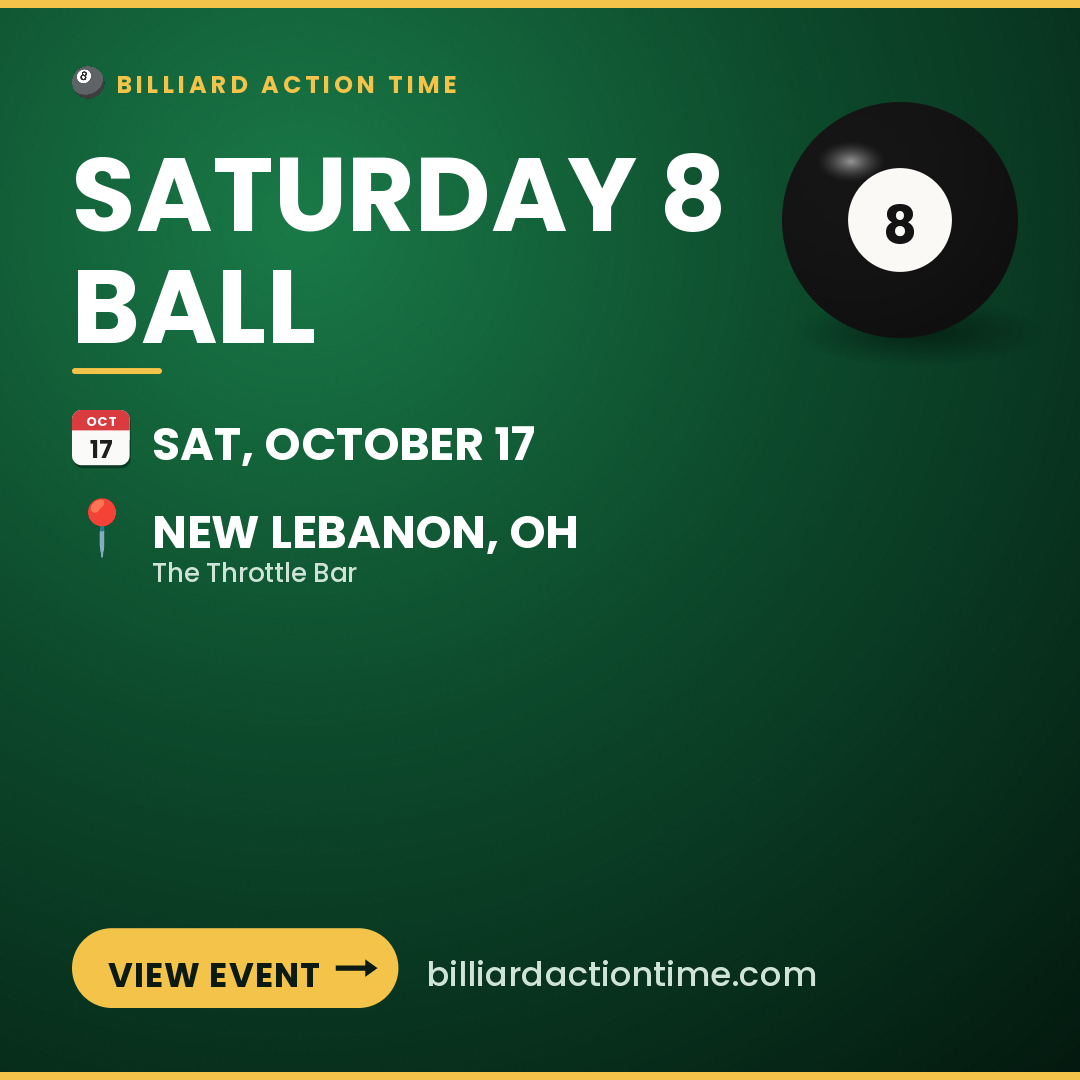 Share card for Saturday 8 Ball
