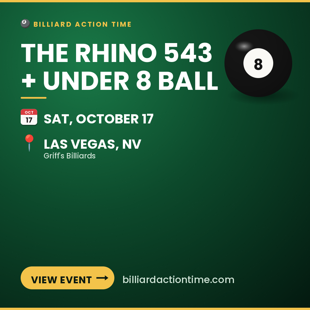 Share card for The Rhino 543 + Under 8 Ball