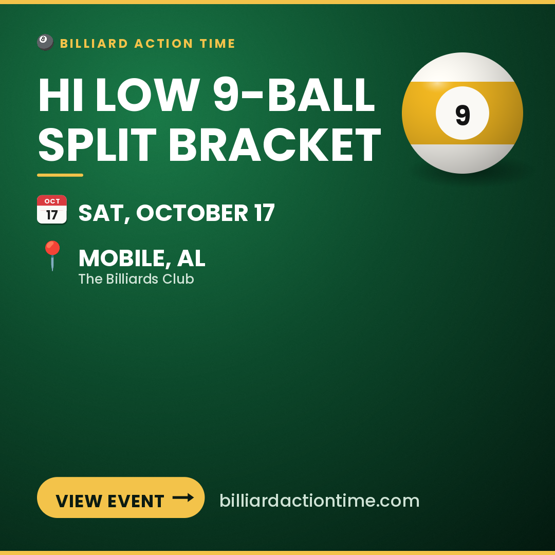 Share card for Hi Low 9-Ball Split Bracket