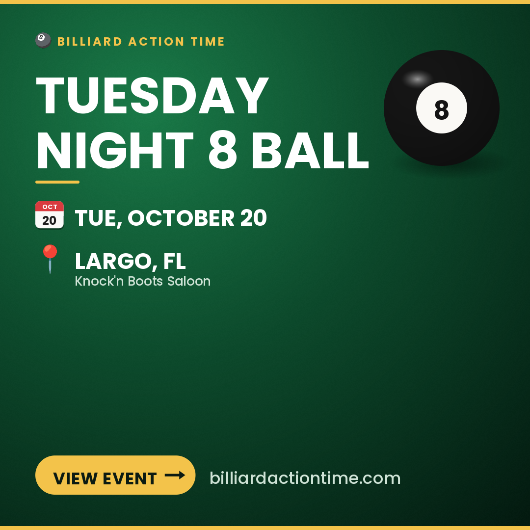 Share card for Tuesday Night 8 Ball