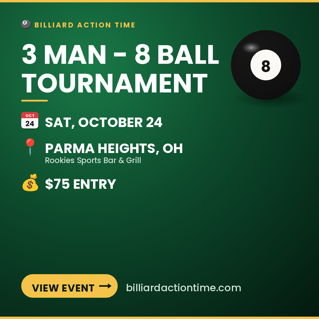 Share card for 3 Man - 8 Ball Tournament