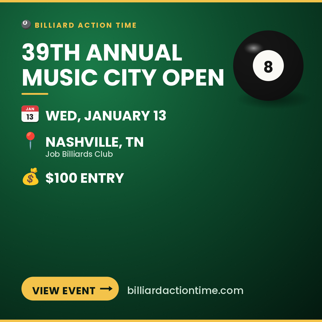Share card for 39th Annual Music City Open