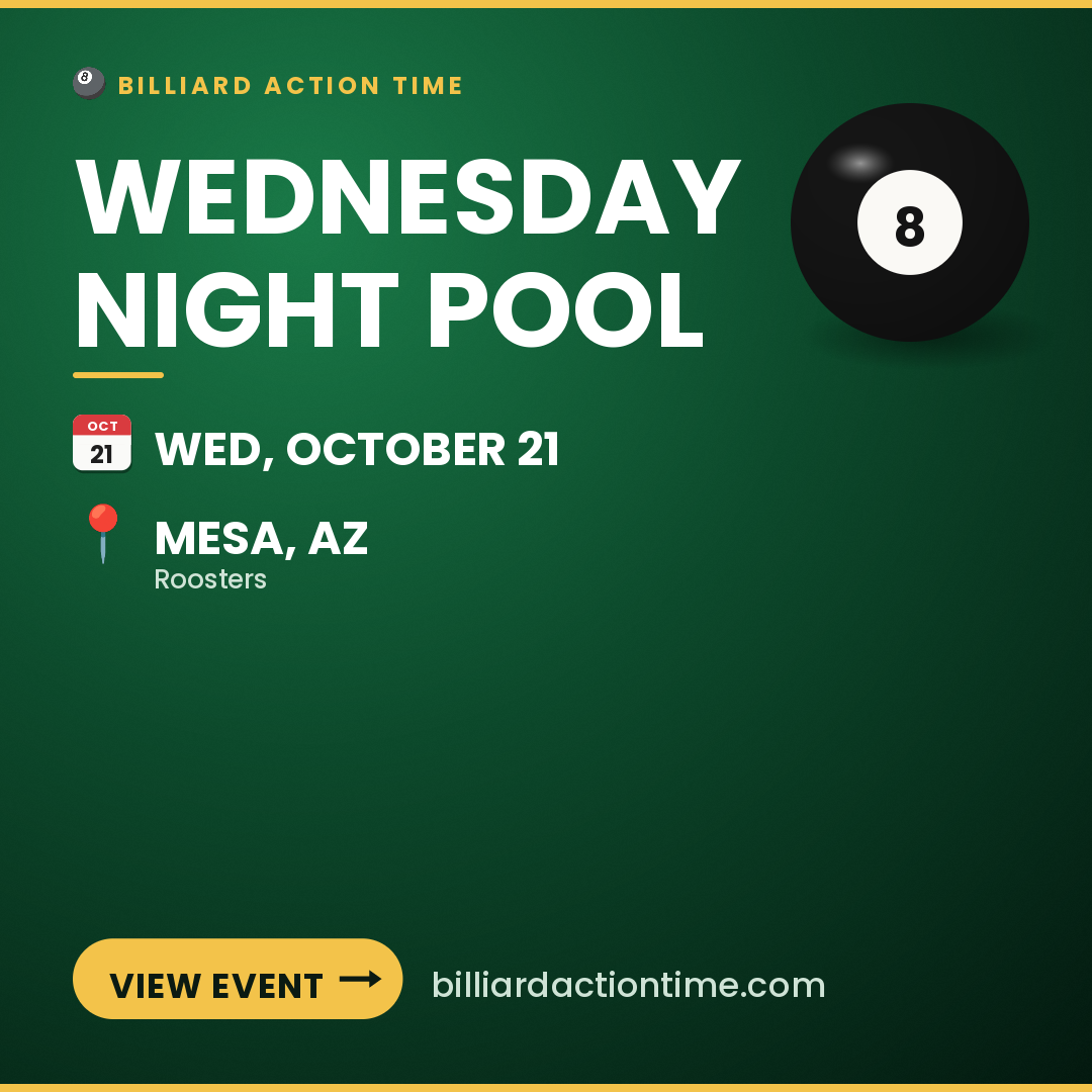 Share card for Wednesday Night Pool