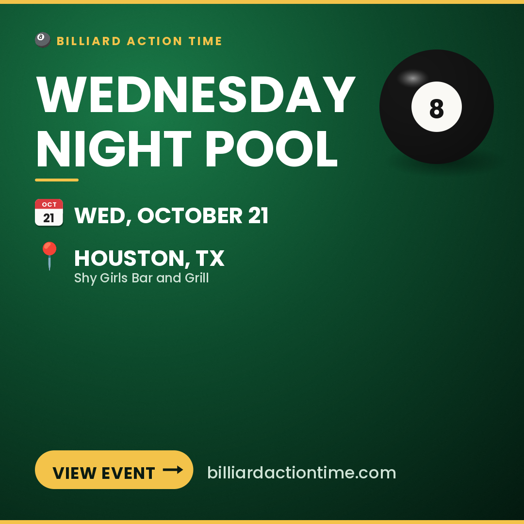 Share card for Wednesday Night Pool